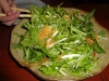 Tossed mizuno salad