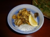 Conch with garlic