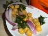 De-constructed hummus