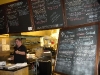 Menu and kitchen