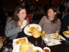 Alexandra and Sarah act surprised