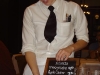 Justina's first day on the job