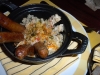 Lamb sausage with couscous
