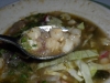 Posole with tomatillo