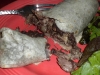 Burrito close-up