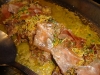 Goat with gremolata and speck