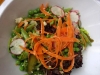 Pea and Stilton salad