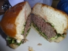Venison burger