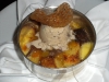 Brioche bread pudding