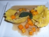 Pumpkin ravioli