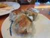Fried pork dumpling with leek