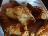 Deep fried chicken wings