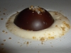 Valrhona chocolate dome