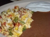 Eggs and peppers
