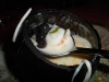 Tom ka kai with tapioca
