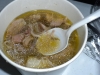 Green chile chicken stew