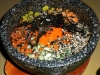 Fish eggs with rice