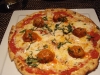 Meatball pizza