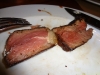 Sirloin (L) Filet (R)