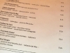 Regular menu
