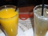 Fresh juice margaritas