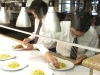 Finishing the plates