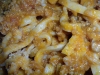 Extreme pasta close-up