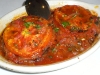 Stewed eggplants