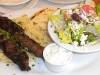 Kefte kebab platter