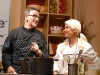Chef Rick Moonen and Holly Madison