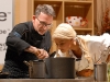 Chef Rick Moonen and Holly Madison