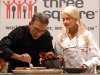 Chef Rick Moonen and Holly Madison