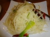 Soue shredded potato with peppers