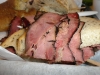 Dry, commercial pastrami