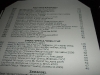 Wine list