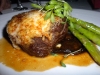 Filet with horseradish crust