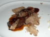 Bison tenderloin with truffles