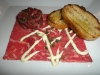 Duo of raw beef