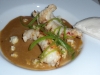 Langoustines with coconut curry