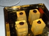 Whisky and Guinness gelee cubes