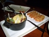 cauliflower in a cast iron pot