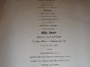 Our bill of fare