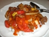 Beef tomato over rice