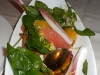 Spinach walnut salad